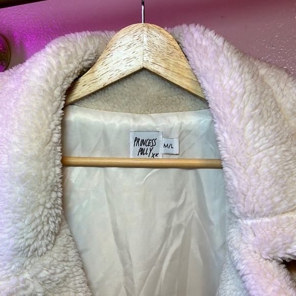 Princess Polly - Cozy Cream Faux Fur Coat - Picture 2 of 7